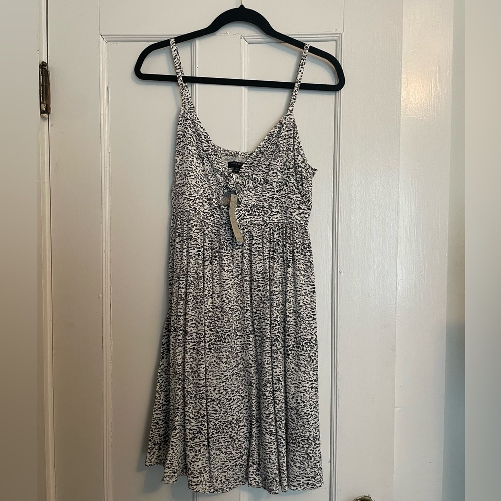 NWT Banana Republic tie-front mini dress